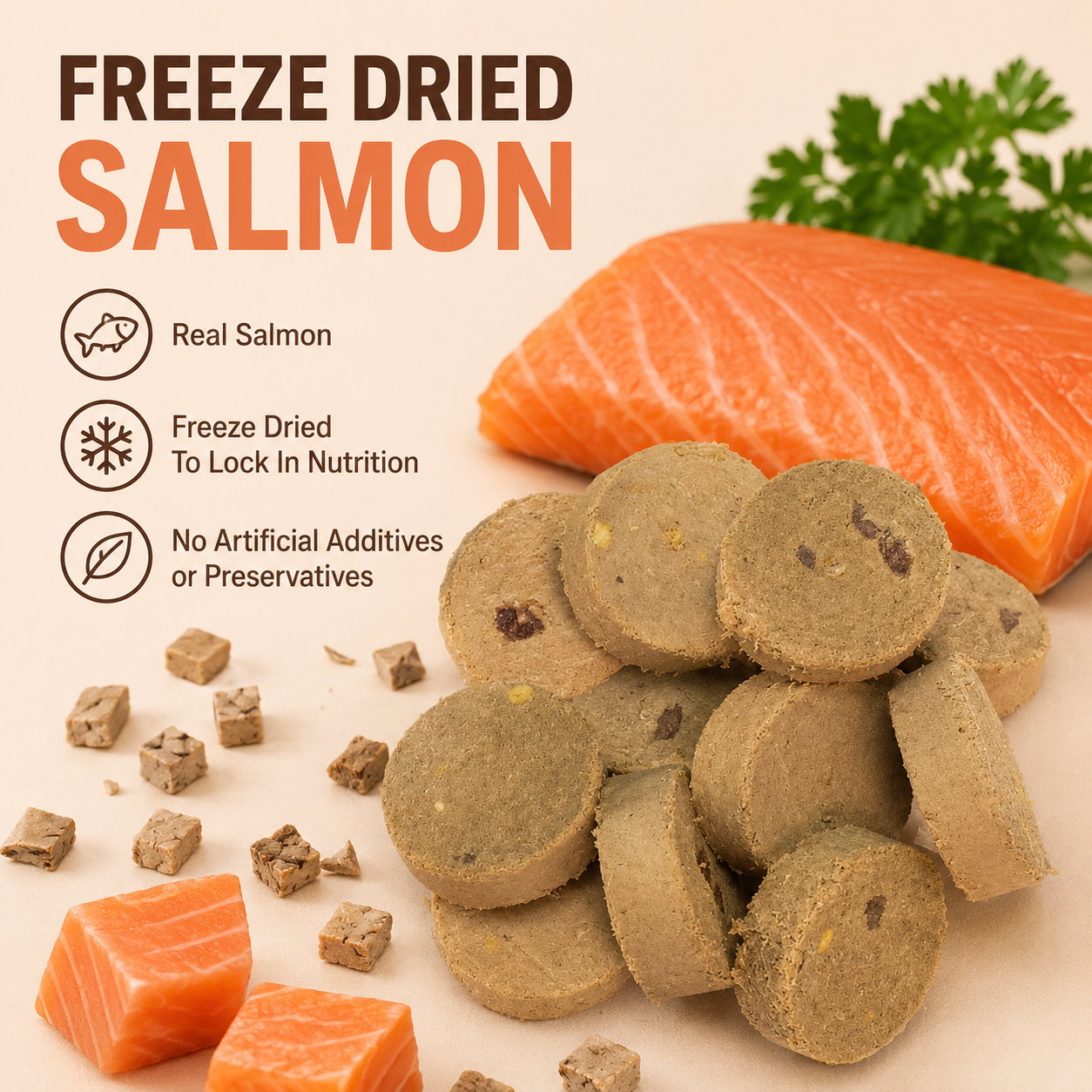 Freeze Dried Salmon
