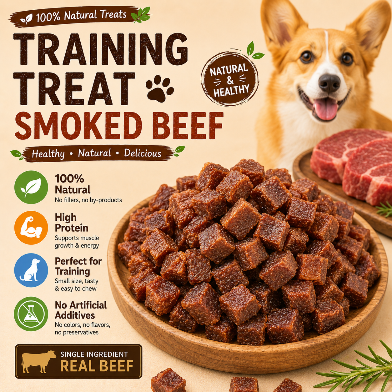 Training Treat smoked beef