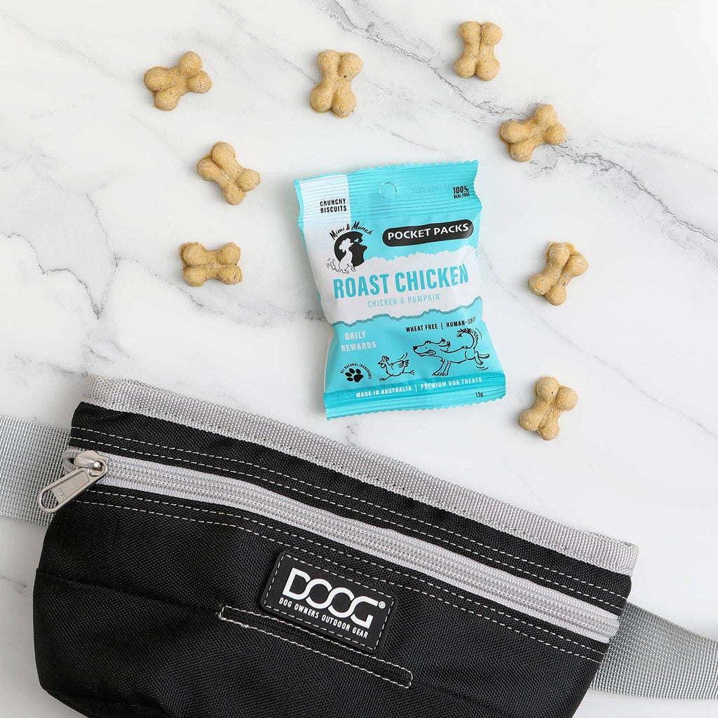 Mimi & Munch Roast Chicken Natural Dog Treats - Pocket Packs